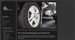 Desktop Screenshot of bandengids.nl